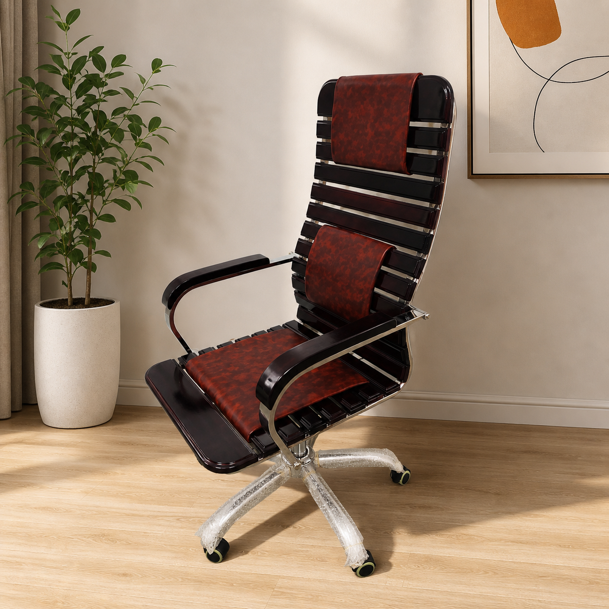 Office Chair – Model: RS-1 (Steel Base) | Size: L - Image 3