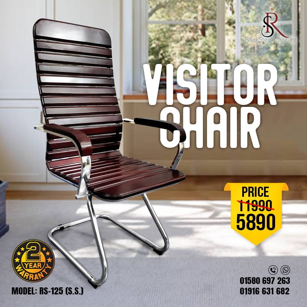 Visitor Chair – Model: RS-125 (S.S.) - Image 2