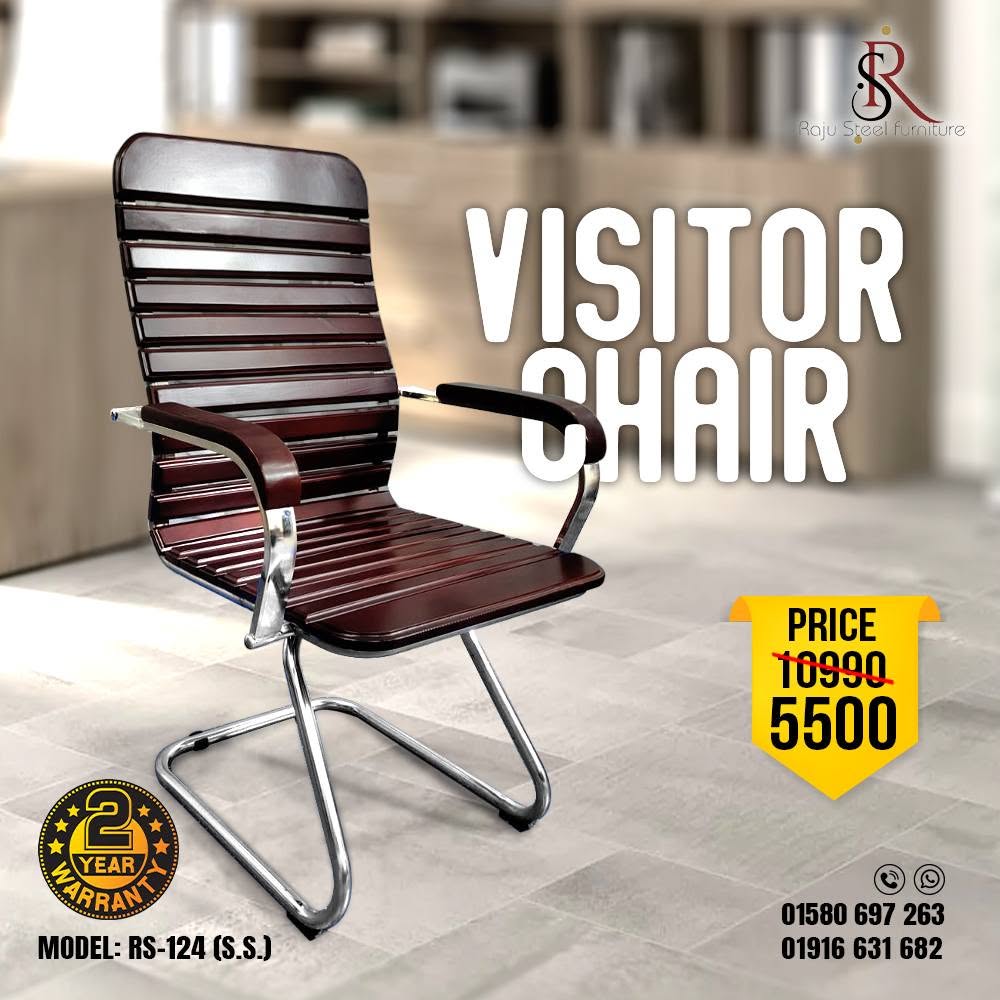 Visitor Chair – Model: RS-124 (S.S.) - Image 2