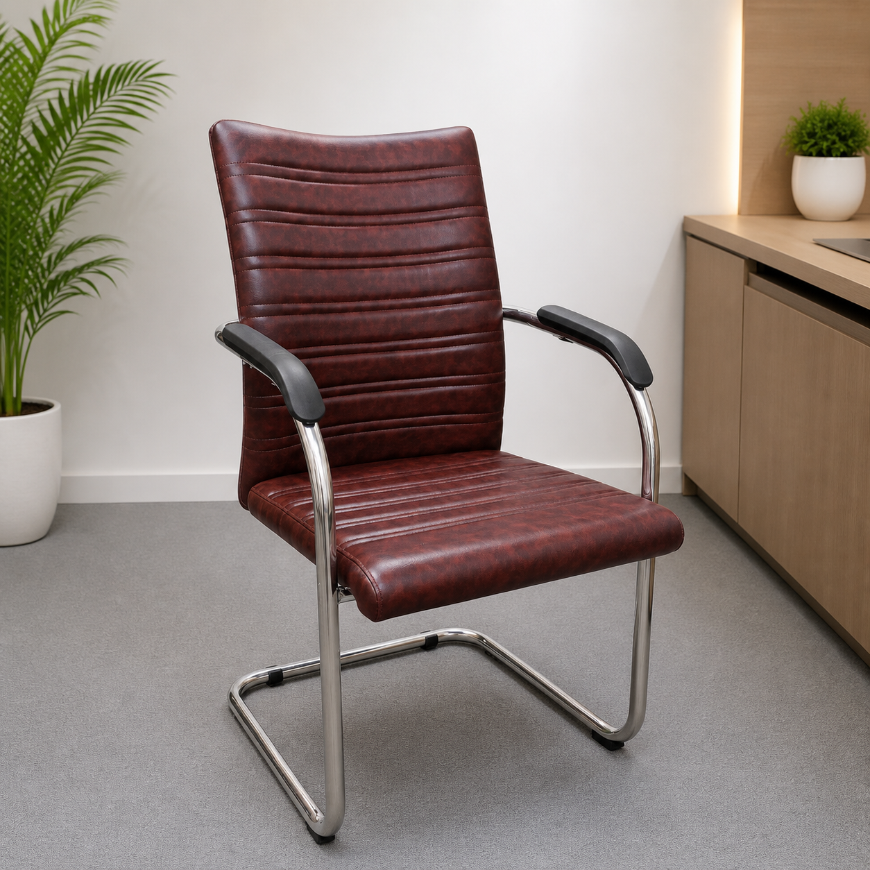 Visitor Chair – Model: RS-84 (SS Pipe) - Image 2
