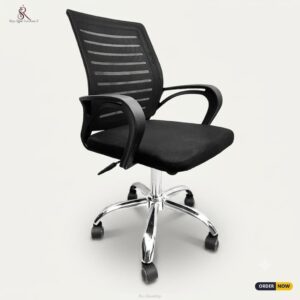 RS-24 China Mesh Swivel Chair (চায়না ম্যাশ সুইভিং চেয়ার)