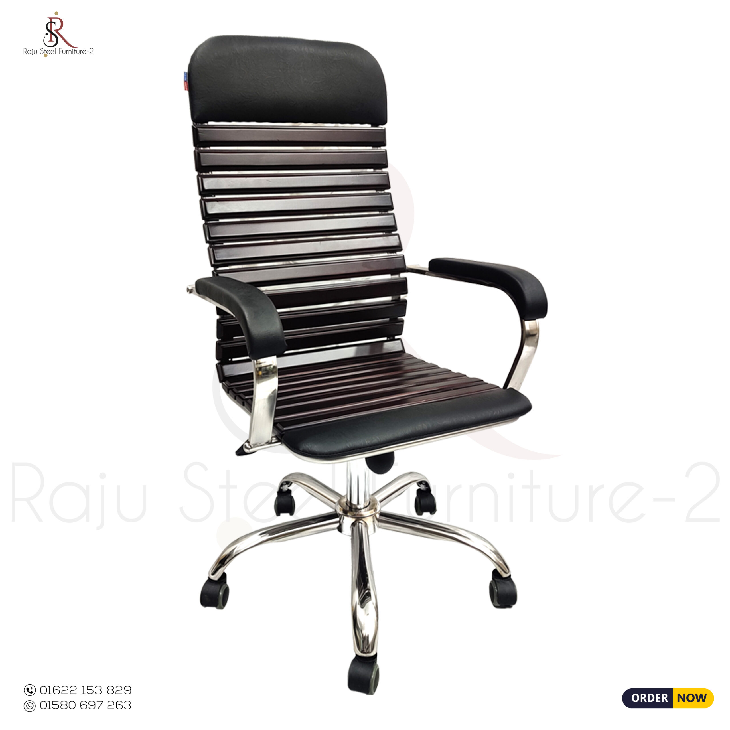 Office Chair – Model: RS-01 (Steel Base) | Size: L