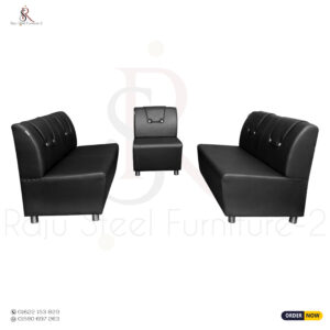 Office Sofa – Model: RS-45 (5 Seater, 2+2+1 Set)
