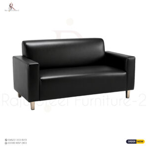 Office Sofa – Model: RS-49 (2 Seater, Artificial Leather Sofa)