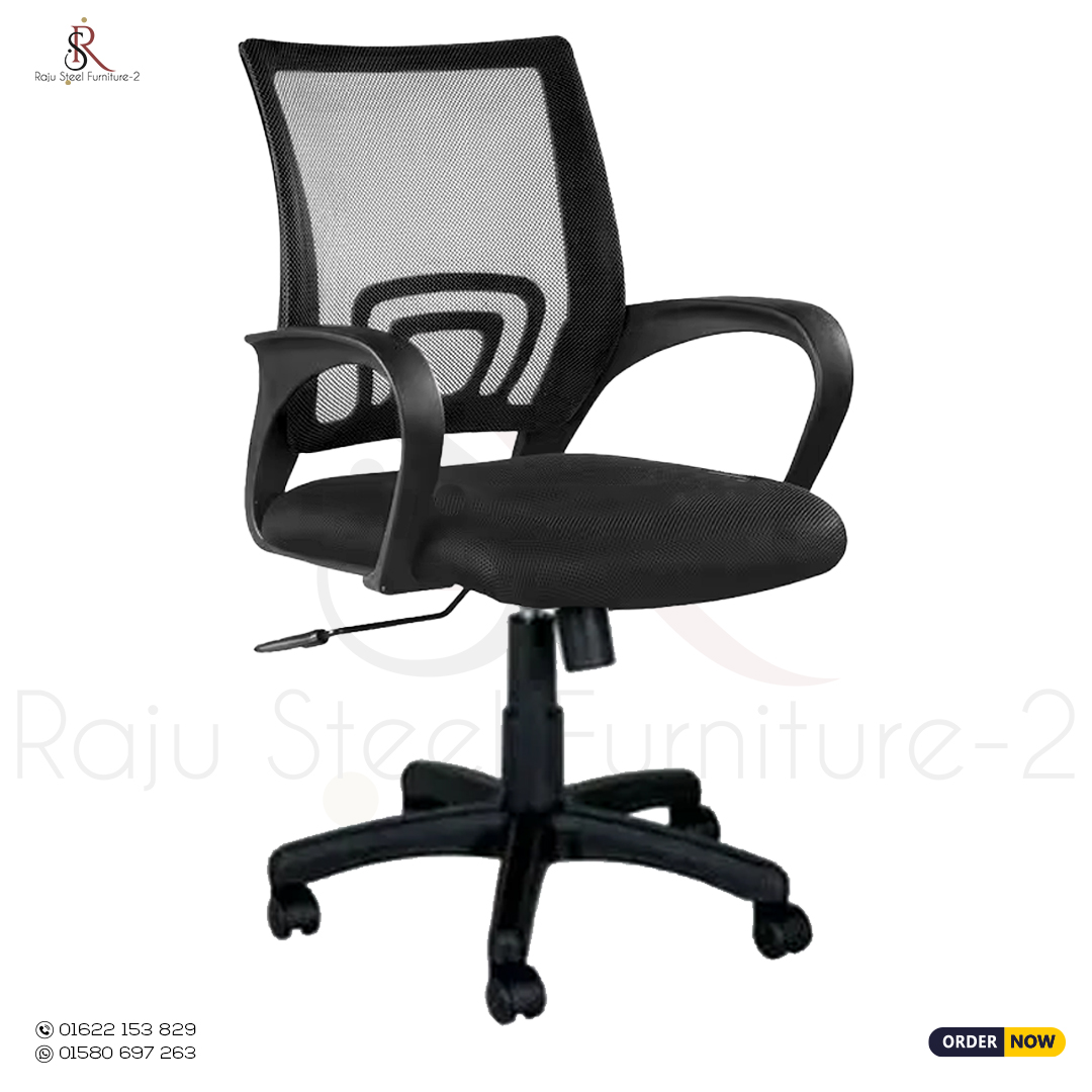 OFFICE MESH CHAIR Model: RS-25 (Plastic Base)