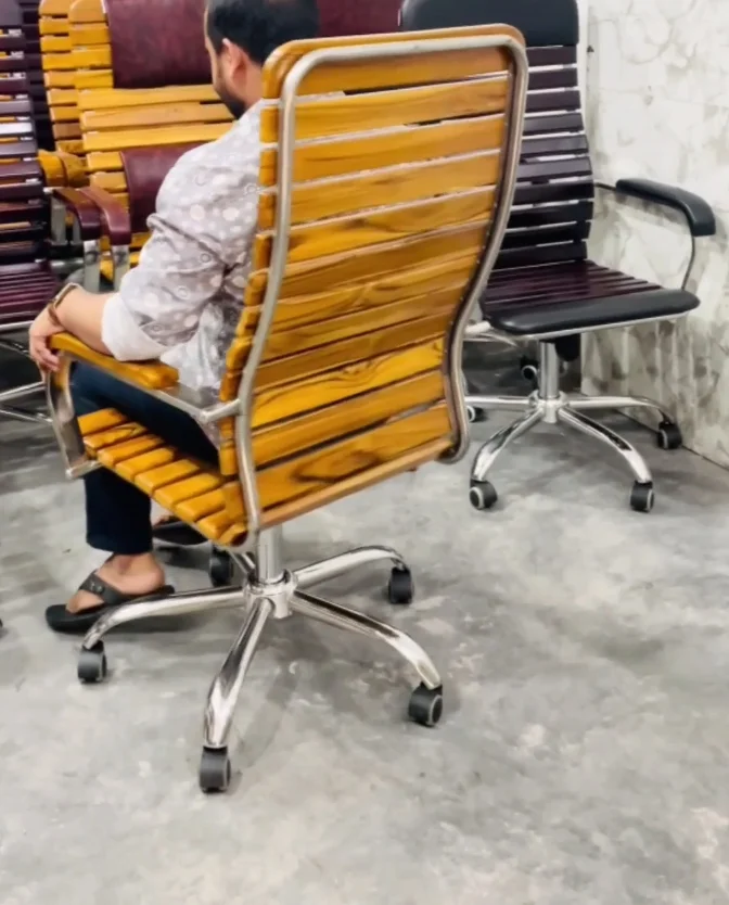 Office Chair – Model: RS-112 (SS Base) | Size: L - Image 3