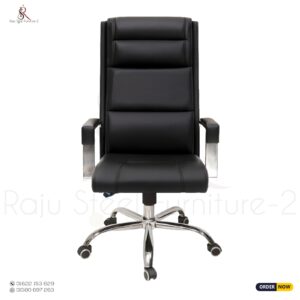 Boss Office Chair – Model: RS-133 (Steel Base) | Double Gear, Size: XXL