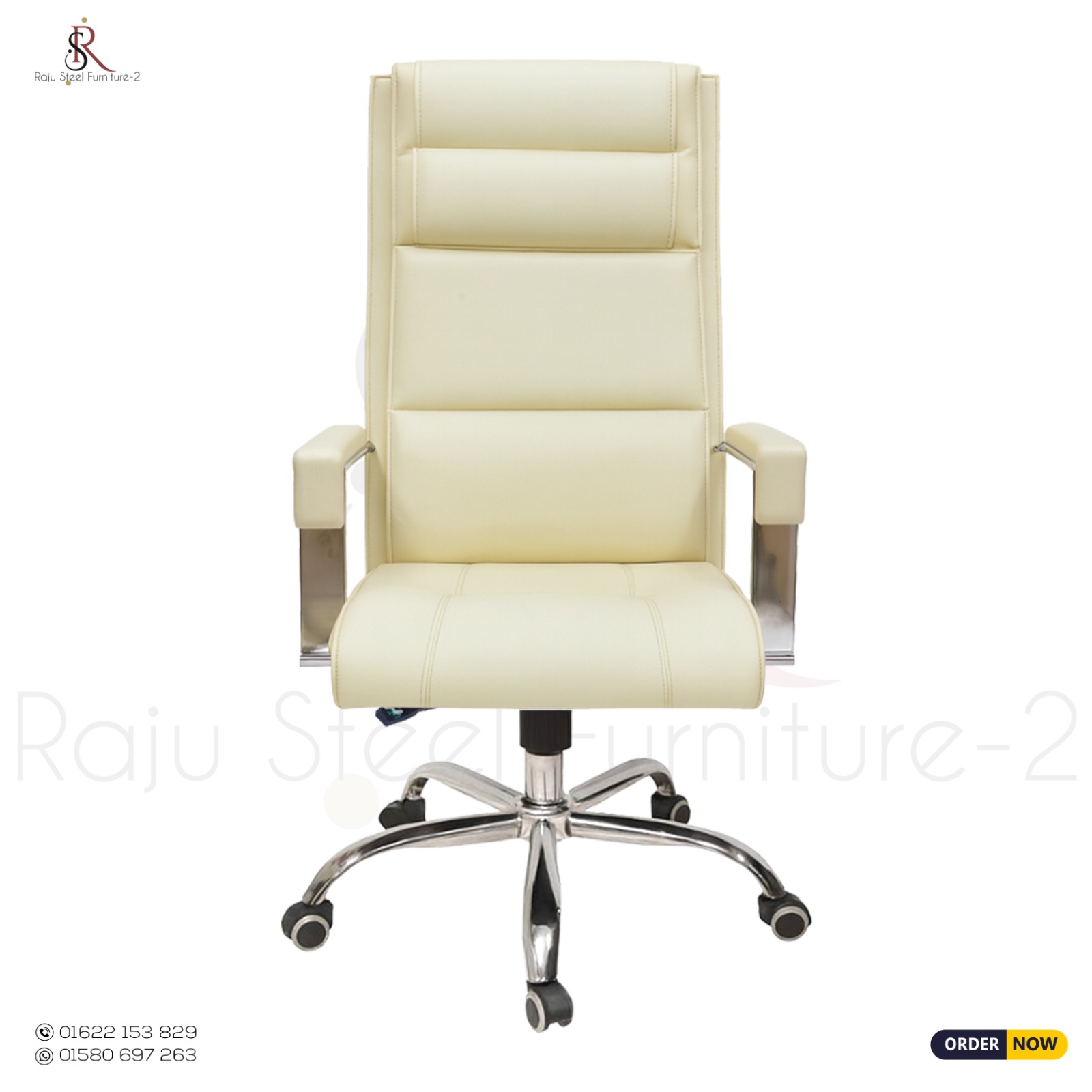 Boss Office Chair – Model: RS-133 (Steel Base) | Double Gear, Size: XXL - Image 2