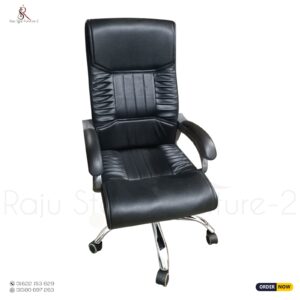 Boss Office Chair – Model: RS-19 (Steel Base) | Double Gear, Size: XXL
