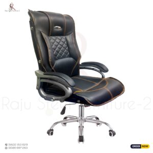 Boss Office Chair – Model: RS-06 (Big Boss) | Premium Steel Base
