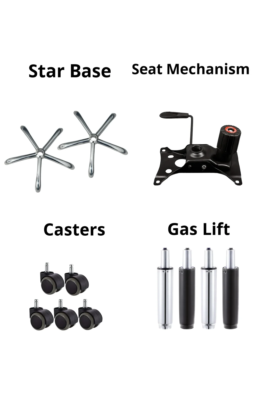 Office Chair – Model: RS-112 (SS Base) | Size: L - Image 4