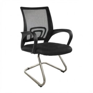 Visitor Mesh Chair Model: RS-36 (SS Pipe Base)