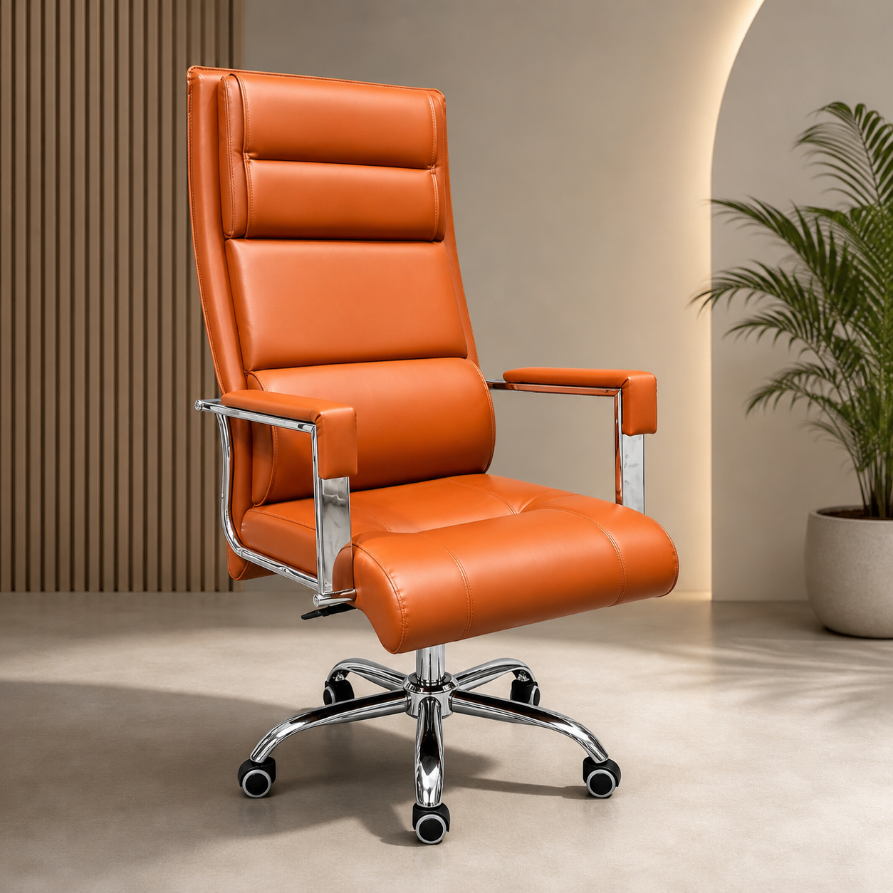 Boss Office Chair – Model: RS-133 (Big Boss) | Premium Steel Base Size: XXL - Image 2